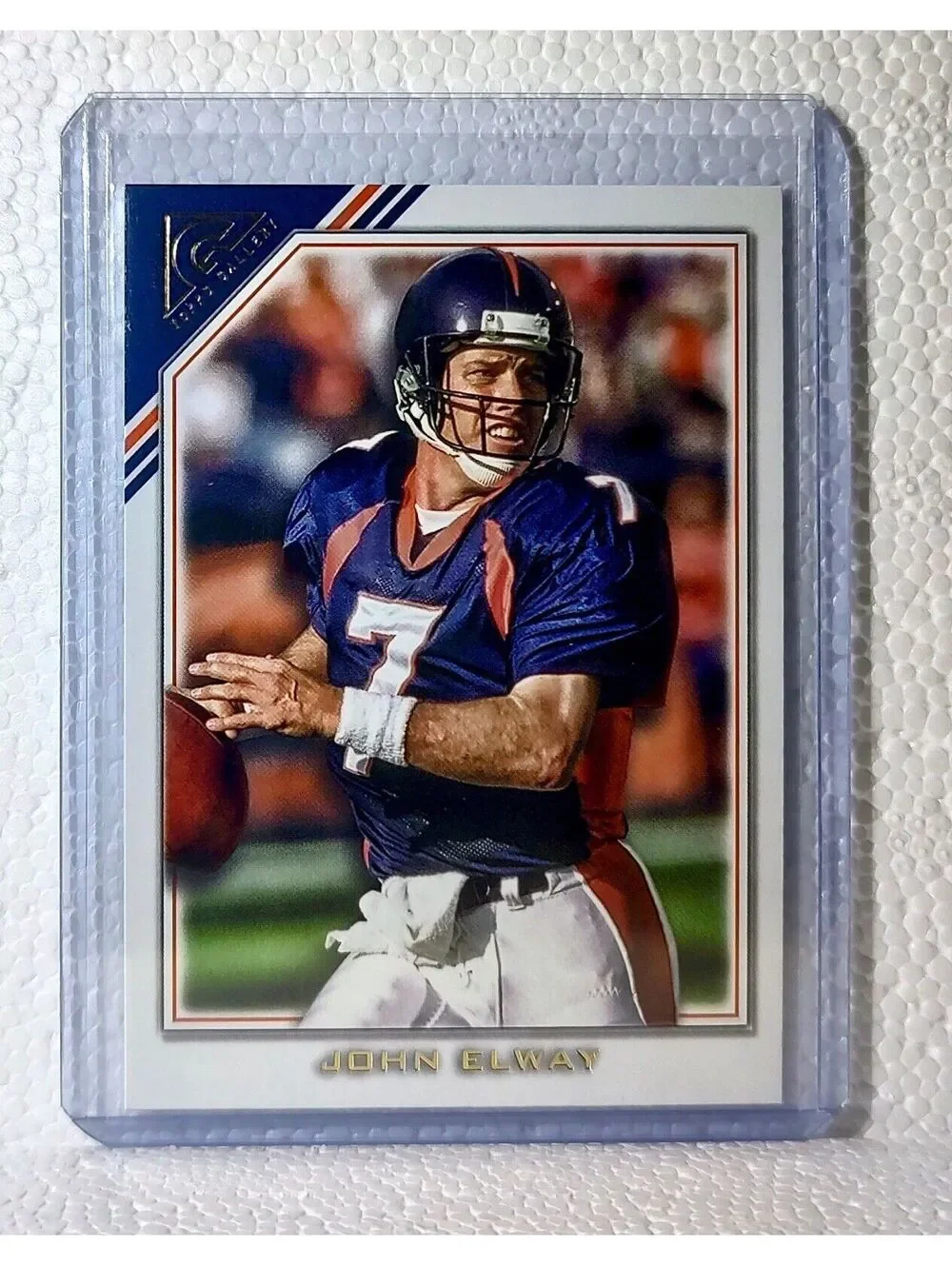 2023 John Elway Topps Gallery NFL #380 Composite Football Card Denver Broncos